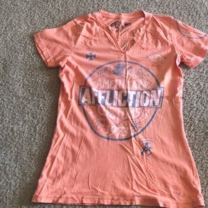 Affliction t shirt size medium